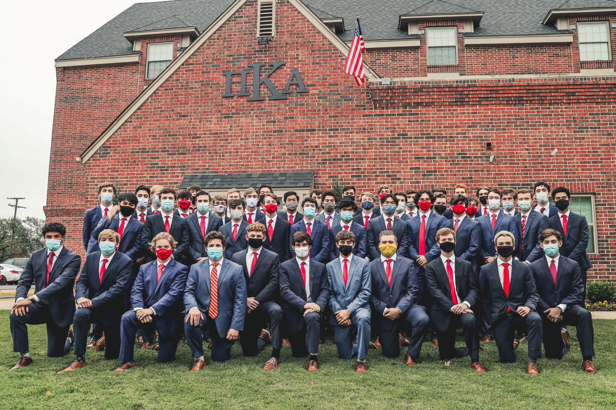 OUPikes's tweet photo. 49 new brothers officially added to our ranks.
Congratulations, Fall Pledge Class ‘20 on initiation!
#RUSHPIKE #OUPikes https://t.co/06ZDzCdqlf