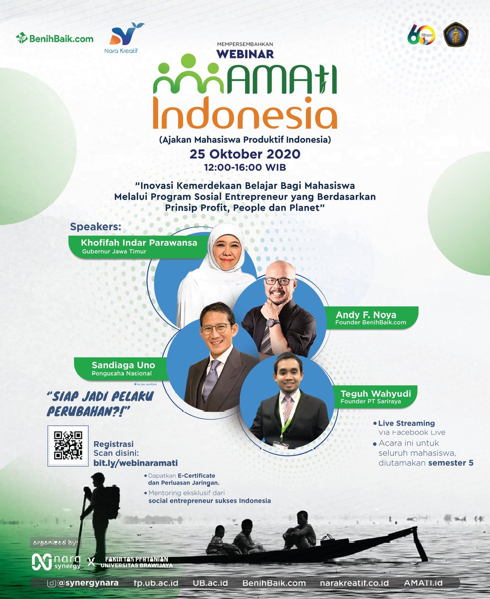 Yuk meriahkan rangkaian Dies Natalis FP ke 60