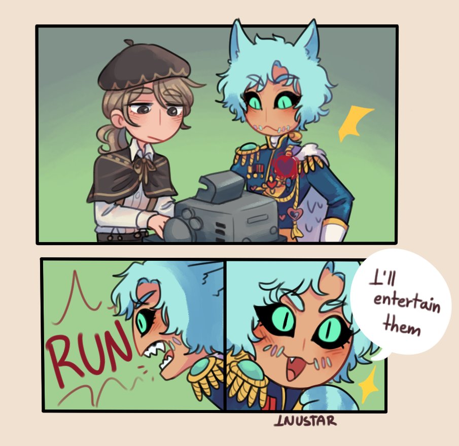 Friendly Hunter adventure!! ♥ [1/2] 
I'll never forget you Tame Hell Ember :') <3 
#IdentityV #identityVイラスト 