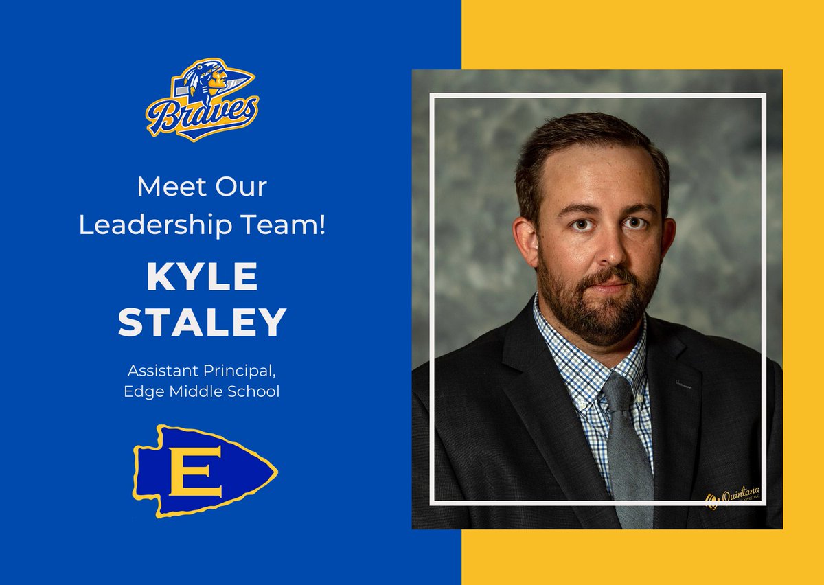 It's Day 2 of our <a href="/EMSBraves/">Edge Middle School</a> week during #NationalPrincipalsMonth!

Today we're taking a closer look at AP Kyle Staley and Dean of Instruction Shelbie Prado. Thank you so much for all you do!

Staley: communityisd.org/domain/566

Prado: communityisd.org/domain/746

#ThriveThrough