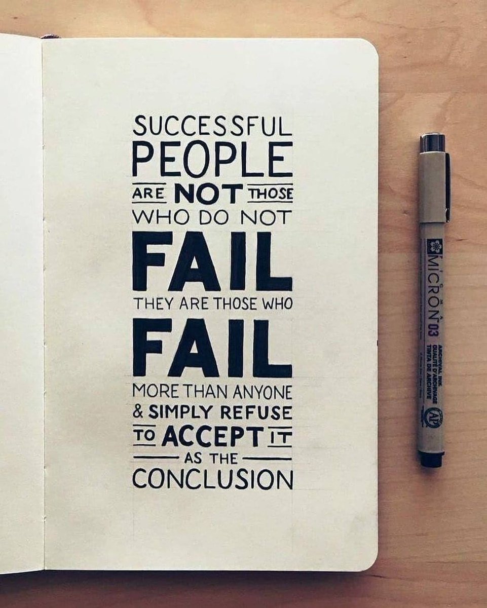 ishamiur's tweet photo. Stop accepting defeat when you fail!
Failure is a BIG part of success.⁣
In fact, it makes up the road to success.⁣ ⁣
The ones who don’t get there are the ones who let⁣ ⁣
defeat break them.⁣ ⁣
⁣ ⁣
Use your failure to your advantage and use it to fuel⁣ ⁣
your next fight! https://t.co/y9TgaZxsNd
