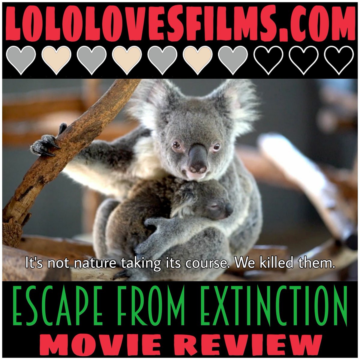 .@sdfilmfest #MOVIE #REVIEW: #EscapeFromExtinction (2020) is a competently made documentary that examines the importance of accredited zoos and aquariums in wildlife conservation. bit.ly/LoloESCAPEFROM…