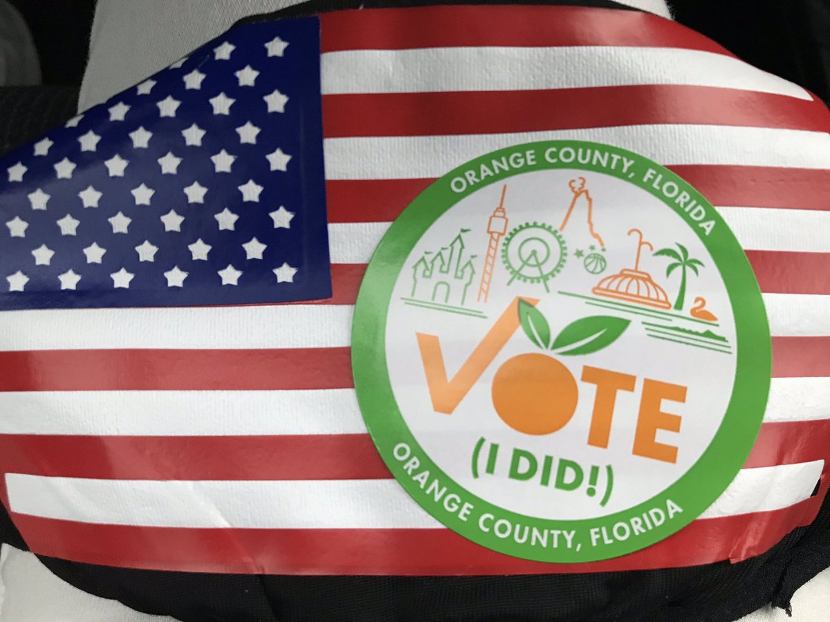 fceunited's tweet photo. @fox35orlando voted at southeast branch library! They are doing a great job,early voting at 5pm was fast and organized https://t.co/VRODiagxn6