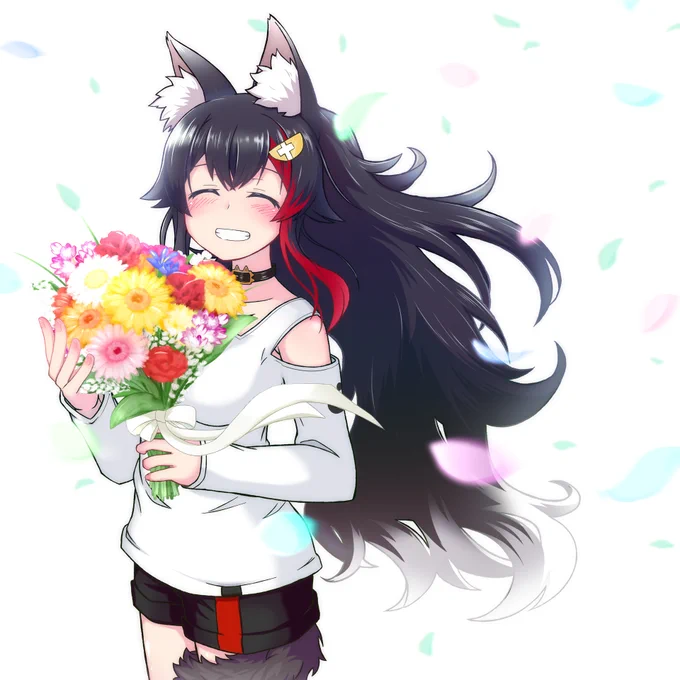 愛をこめて花束を
#みおーん絵 