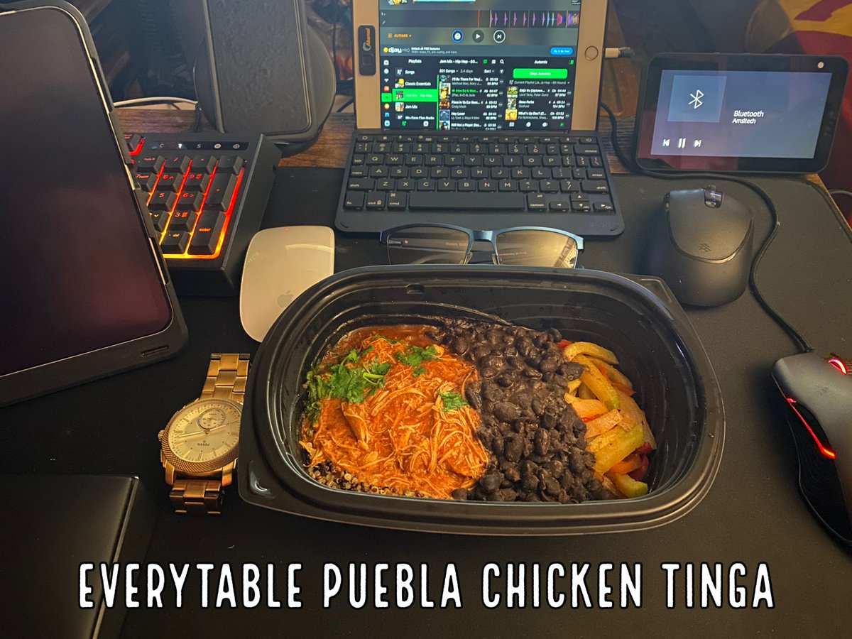 DocReoRants's tweet photo. Puebla Chicken Tinga from @foreverytable Good food, right price, and weekly deliveries. Check it out!
#Everytable #GoodFood #HealthyEating #DeliverySubscription #GetInTheLab #MakeMoves #DocReo #DocReoTV #DocReoRadio https://t.co/djvQjeGhMw