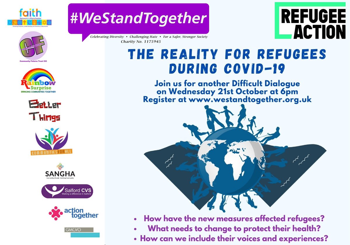 WeStandTogether's tweet photo. Invitation to this Wednesday's #DifficultDialogue - Visit https://t.co/9I8l6AwqS0 to register https://t.co/WGoKIVfGUh