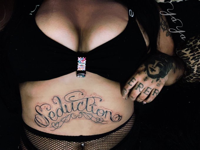 A tribute to how lucrative, and empowering the art of seduction is. 💋&hearts;️💉 #tattoos #latina #tattoo #ink<a href="/tag/tattoo"class="tags"><span>#tattoo</span></a><a href="/tag/latina"class="tags"><span>#latina</span></a><a href="/tag/ink"class="tags"><span>#ink</span></a><a href="/tag/tattoos"class="tags"><span>#tattoos</span></a><a href="/tag/girlswithtatto"class="tags"><span>#girlswithtatto</span></a>