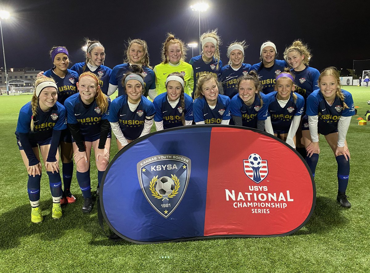KC Fusion Academy 04G move on to the State Cup tournament in Wichita, KS after winning their play-in game this evening 2-1 against a very tough Toca MLS 04 team.