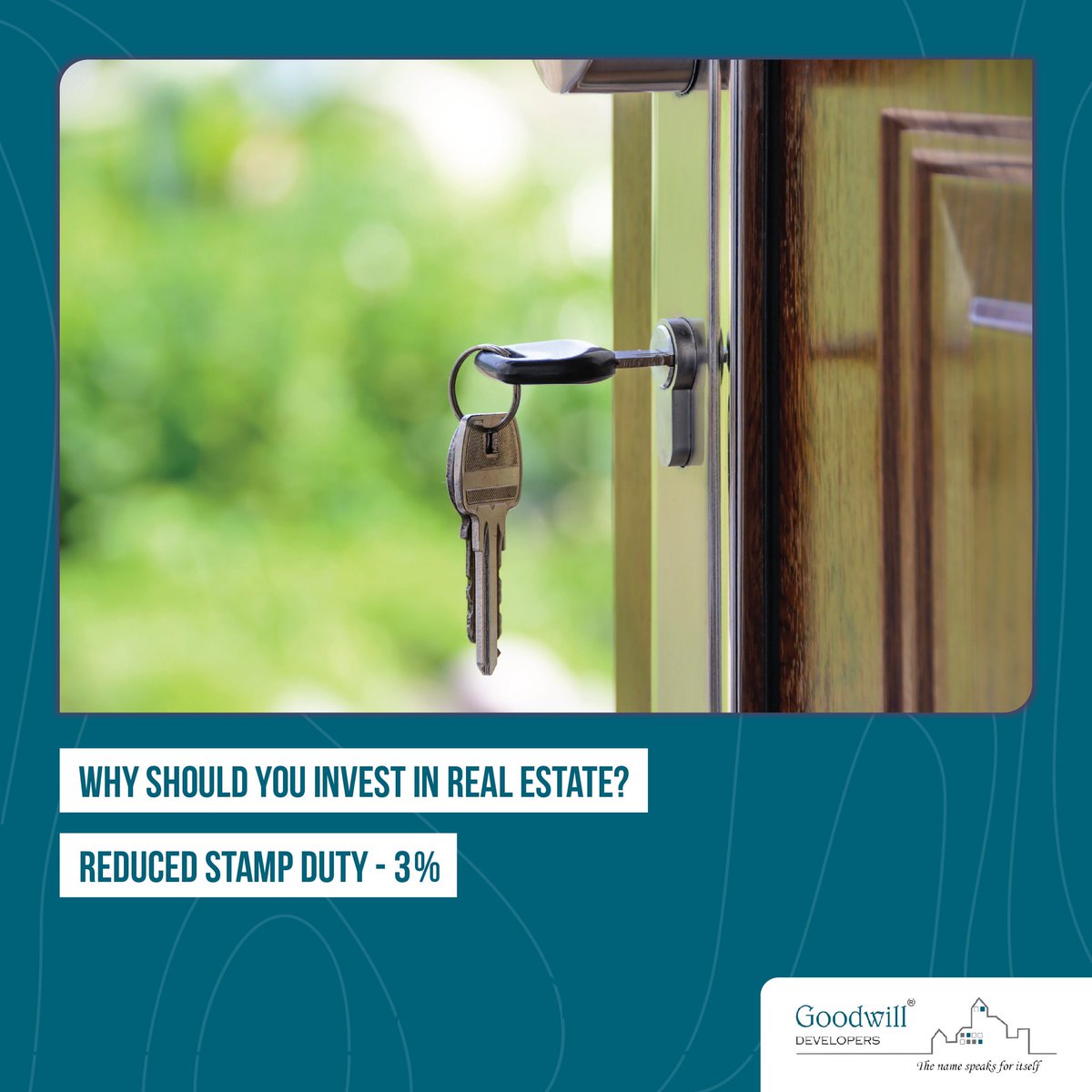 Goodwill_Develo's tweet photo. Enjoy the benefits of reduced stamp duties until December 2020 on the purchase of residential properties. Inbox us today to know more about our ongoing projects.
#GoodwillUnity #GoodwillDevelopers #luxurylifestyle #luxuryhomes #propertyinnavimumbai #underconstruction https://t.co/mwLEgjzVKb