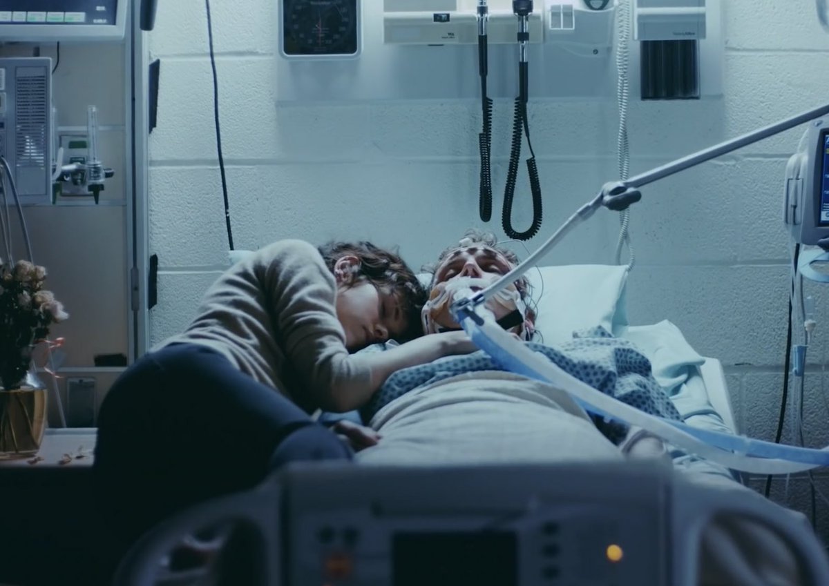 With the It Ain’t Me MV, the male in the coma is found in his own little world in his head with his girl at his bedside waiting for him to wake up. She happens to also show up in his head trying to guide him to come back and wake up.