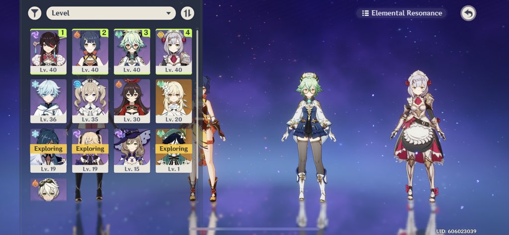 bored so im ranking my genshin impact crew