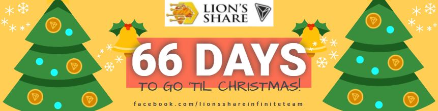 π66 DAYS TO GO 'TIL #CHRISTMAS! Are You Not In #LionsShare Yet? If you are, then you are on your way to making this coming #HolidaySeason and the #NewYear 2021 - MERRY and BRIGHT with your #TRONLINK WALLETS OVERFLOWING!! ππ°π΅
#tron #trx #forsage #lionshare #smartcontract #eth https://t.co/3As6oZYLFy