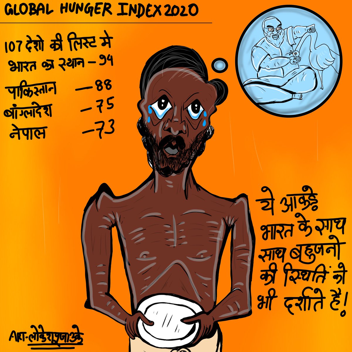 lokesh_pooja05's tweet image. #HungerIndex2020
@TheShudra @Sumitchauhaan @KotwalMeena @sharkbhagat @LaxmanYadav88