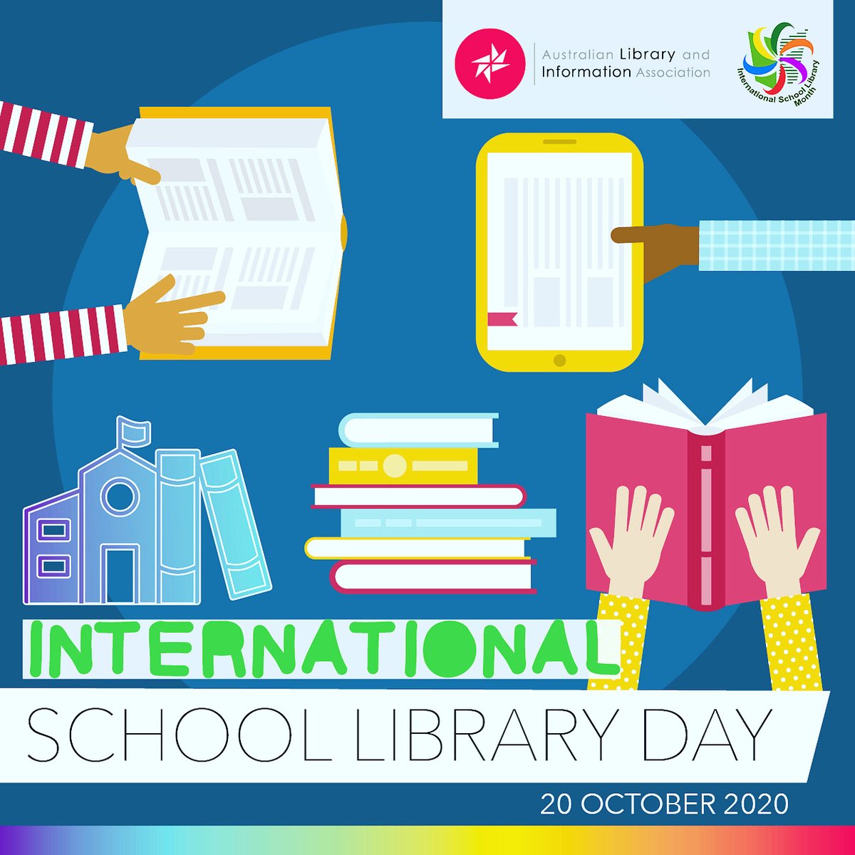 JESSPrimaryLRC's tweet photo. Happy International School Library Day! ๐ฅณ๐๐
Inspiring a love of #reading amongst the students & serving the needs of the JESS community by providing a range of engaging reading material! #WeLoveReading #FutureReady #JESSreads #Innovation #Collaboration #ISLD2020 @JESSDubai https://t.co/qpSuyFf0LR