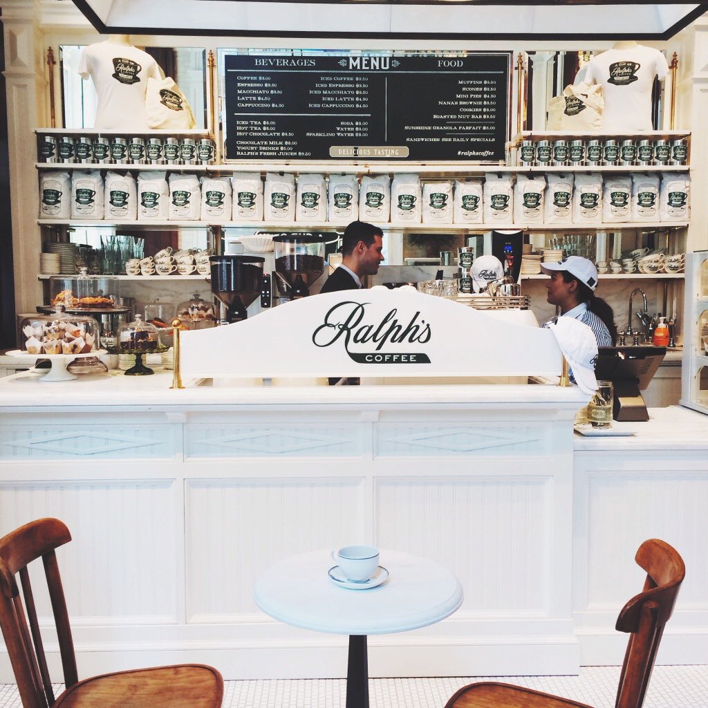 ralph’s coffee by ralph laurenlocated in new york