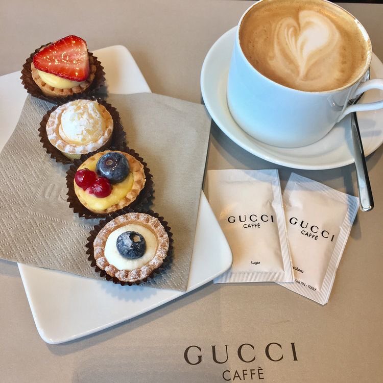 gucci cafelocated in milan, florence, and tokyo