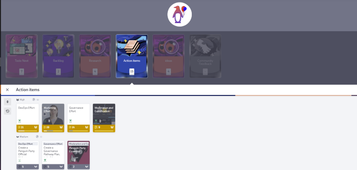 Hiturunk's tweet photo. We are working to build gamification in to the governance process at Penguin Party to incentivize the creation of software deliverables and proposals in the interest of the Open Source, Defi, and Uniswap communities.
#Codecks #Uniswap #Decentralized #gamification #sourcecred https://t.co/Ar18JqAviQ