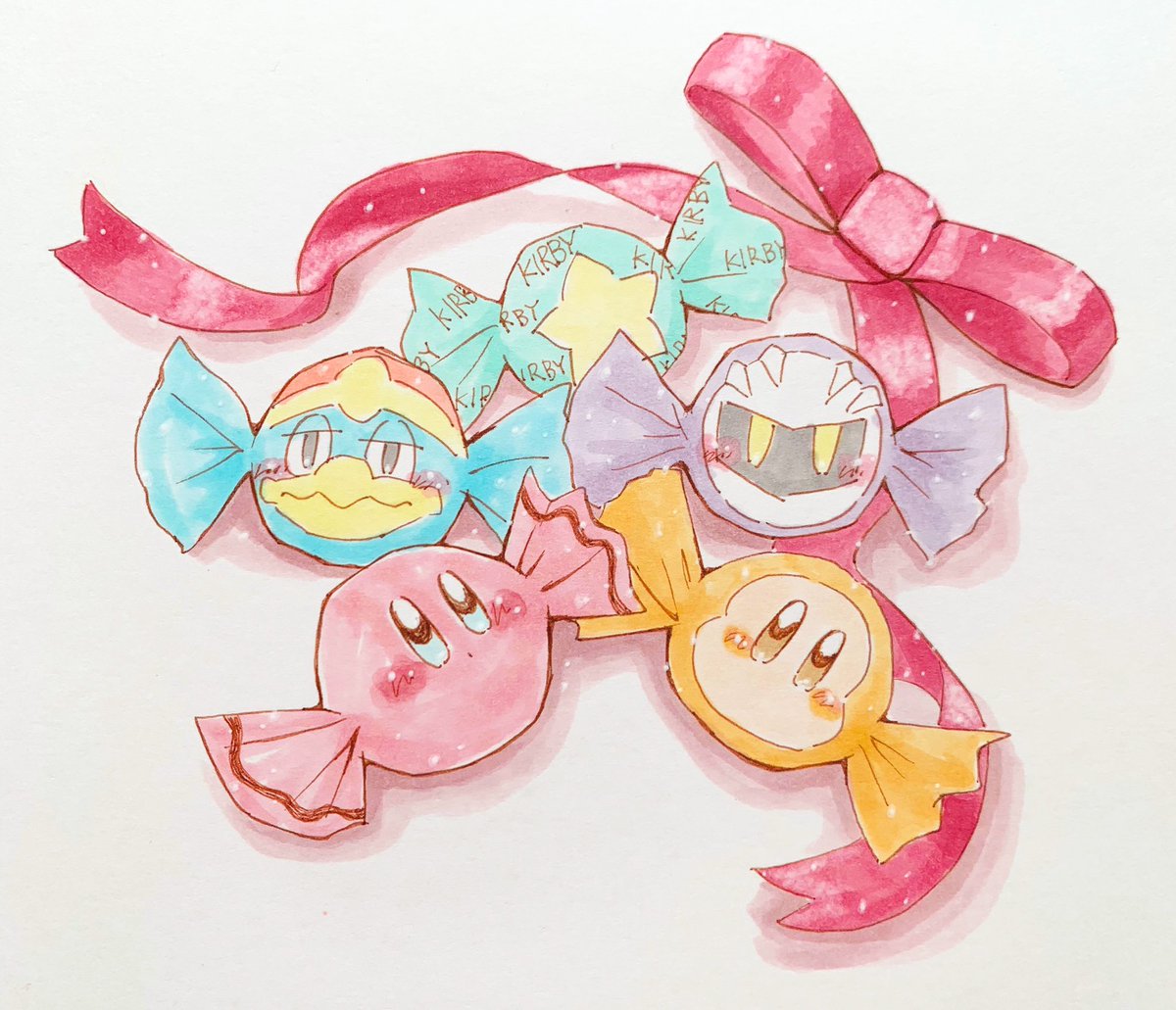 あら カービィ Pa Twitter あめちゃん カービィ イラスト コピック Kirby Illust Copic T Co W6gy7usawx Twitter