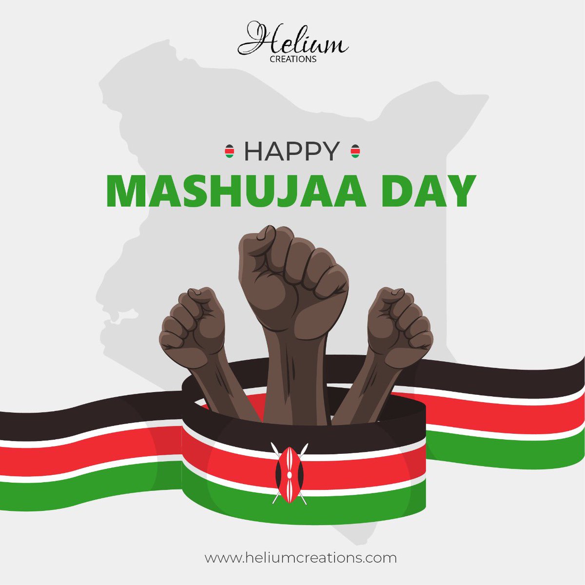 Heliumcreations's tweet photo. To all our esteemed clients,  we celebrate you as our Shujaas!

#MashujaaDay 
#MashujaaDay2020 
#MashujaaDay2020Kisii https://t.co/lzxjvudZU8