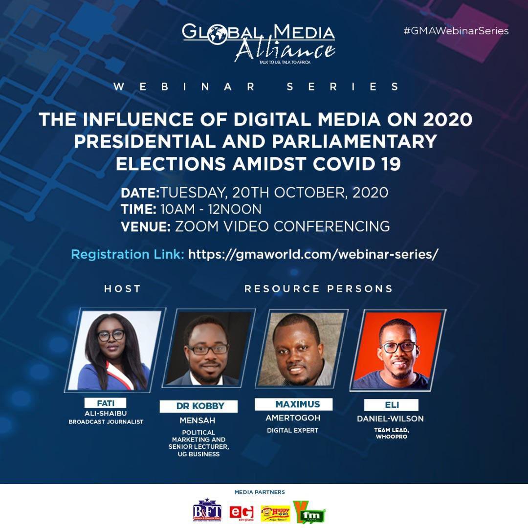 YSportsGh's tweet photo. We are live !!!
You can still join the webinar using the link below: 👇🏾👇🏾

https://t.co/r46BmtvDpQ

 #GMAWebinarSeries https://t.co/wERuktXaPl