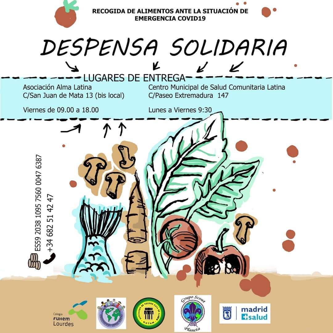 ScoutPlaneta's tweet photo. 🍎¡Despensa Solidaria!🫑

Ahora más que nunca, es importante ayudar a aquellas personas que se encuentran en situación de emergencia debido al covid-19. 

Podéis donar alimentos en los lugares de entrega que aparecen en el cartel 👇👇

¡El scout es útil y servicial! ⚜️ https://t.co/c9ejRpUU7B