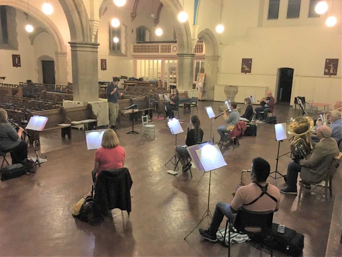 Beckenham Concert Band are enjoying their socially distanced rehearsals at a new venue: St James's Church Beckenham

beckenhamconcertband.com