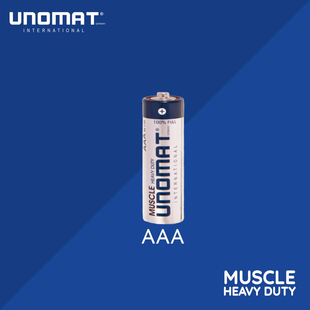 Unomat_'s tweet photo. Muscle Heavy Duty batteries are designed for day-to-day domestic needs. Longer performance period guaranteed. 🔋 
Visit our website for more details.
.
.
.
.
.
.
.
.
#Unomat #UnomatInternational #Batteries #Battery #Muscle #HeavyDuty #germany #asia #uae #africa https://t.co/Q5BqPScyMJ