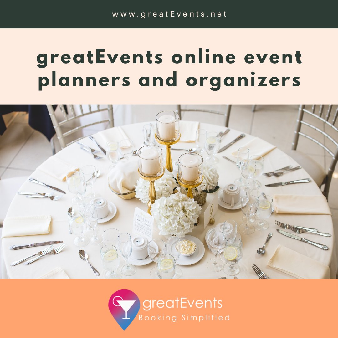 Plan and book your event with greatEvents.
greatevents.net
.
#eventbooking #eventspace #memorable #hotelier #event #wedding #party #events #eventplanner #photography #birthday #dj #eventorganizer #weddingplanner #design #fashion #festival #eventplanning #show #catering