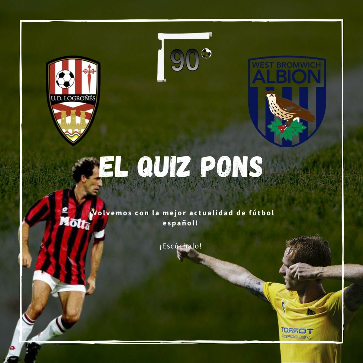 NoventaGradoss's tweet photo. ‼️🔝 Nuevo podcast disponible en Spotify y Ivoox 🔝‼️

0⃣2⃣✖️0⃣3⃣ El primer 'Quiz Pons' de la temporada ⚠

🗣🎙 @_alepons @Daniiperezg_ @luisfaa_2 @IvanDR86_

🔗 https://t.co/lH8idU8LpY https://t.co/0mTEv1Dplf