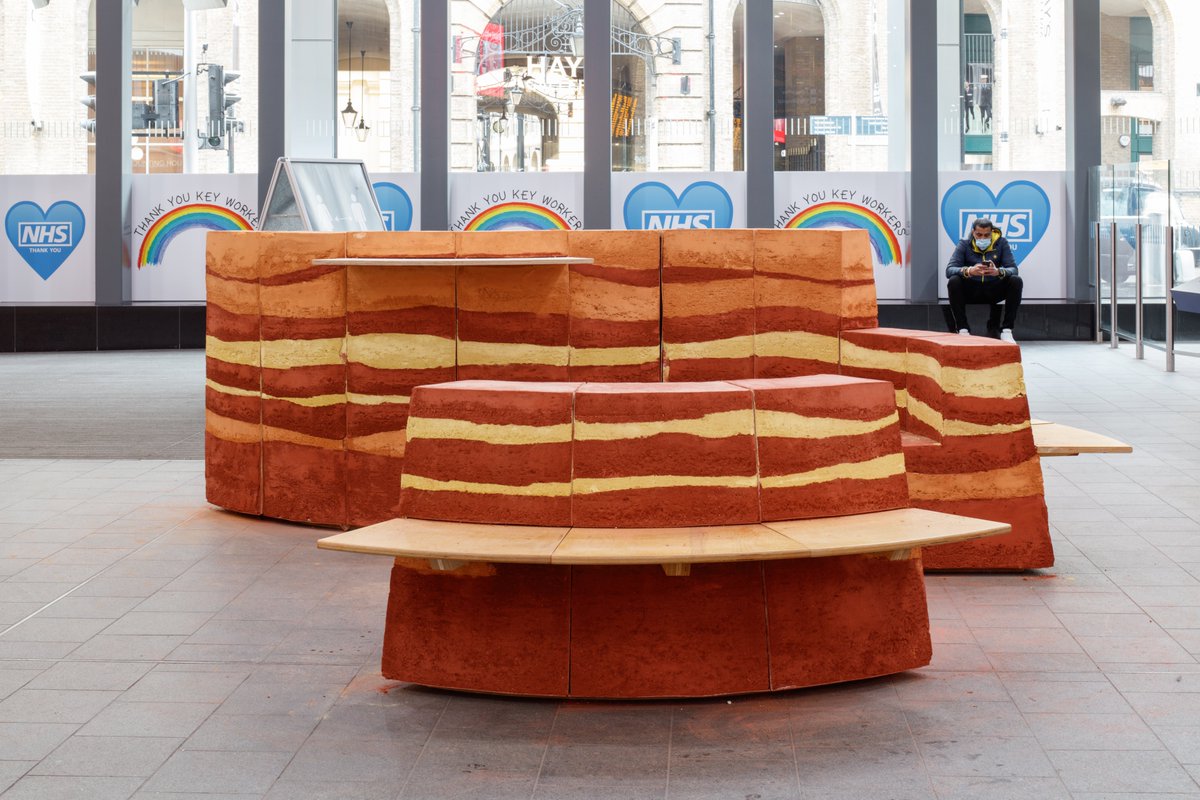 See these clay benches, finished with our Rammed Earth Finishes at London Bridge Station. Part of the 2020 <a href="/LFArchitecture/">London Festival of Architecture</a> Pleased to have supported Local Collective for their highly original design.
clay-works.com/london-festiva…