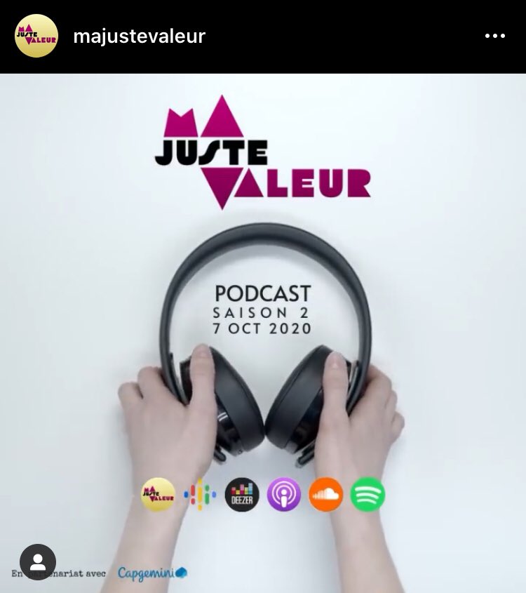 🎧 La Saison 2 du #PODCAST MaJusteValeur®️donne la parole à des #femmes inspirantes.

Si les carrières ne sont pas lisses, les difficultés peuvent être des tremplins. @sfouille au 🎙 de @el_insaff dans l’épisode 1.
#Mixité #EgalFH #RSE
@1ElisaMoreno @HCEfh
m.soundcloud.com/majustevaleur/…