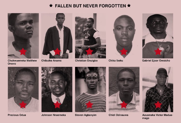 SavvyRinu's tweet photo. Good morning, we do this for all SARS victims,they deserve justice !! #EndSARS #EndSARSImmediately https://t.co/Zdo5GhxyGq