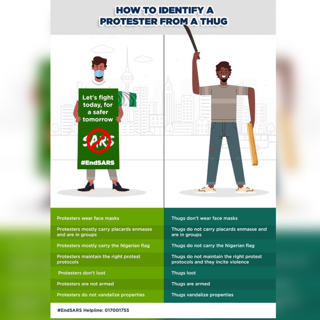 CaptainOrangee's tweet photo. I #SideWithNigeria and call for a government reform... Our days of foolishness is over #MakeNigeriaGreat #EndSARS #EndBadGoveranceInNigeria #EndSARSImmediately #BuhariHasBeenABadBoy #EndSystemicCorruption https://t.co/JWqjRQpHNI