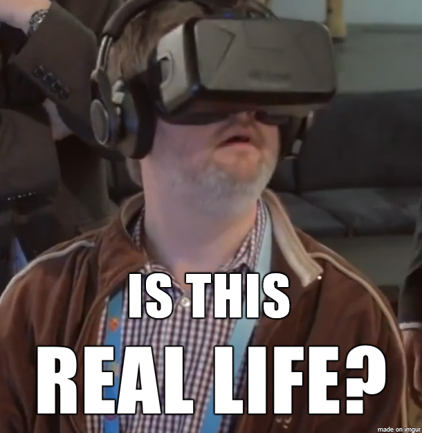 DynamicsVr's tweet photo. Is this just fantasy?๐
.
.
.
#vrfunny #vrmemes #vrtoday #vrworld #vrexperience #vrtech #vrtechnology #vrislife #virtualrealityworld #vrislife #virtualrealitygames #virtualrealitygaming #virtualrealitygear #vrgaming https://t.co/EyuvtdtQAg