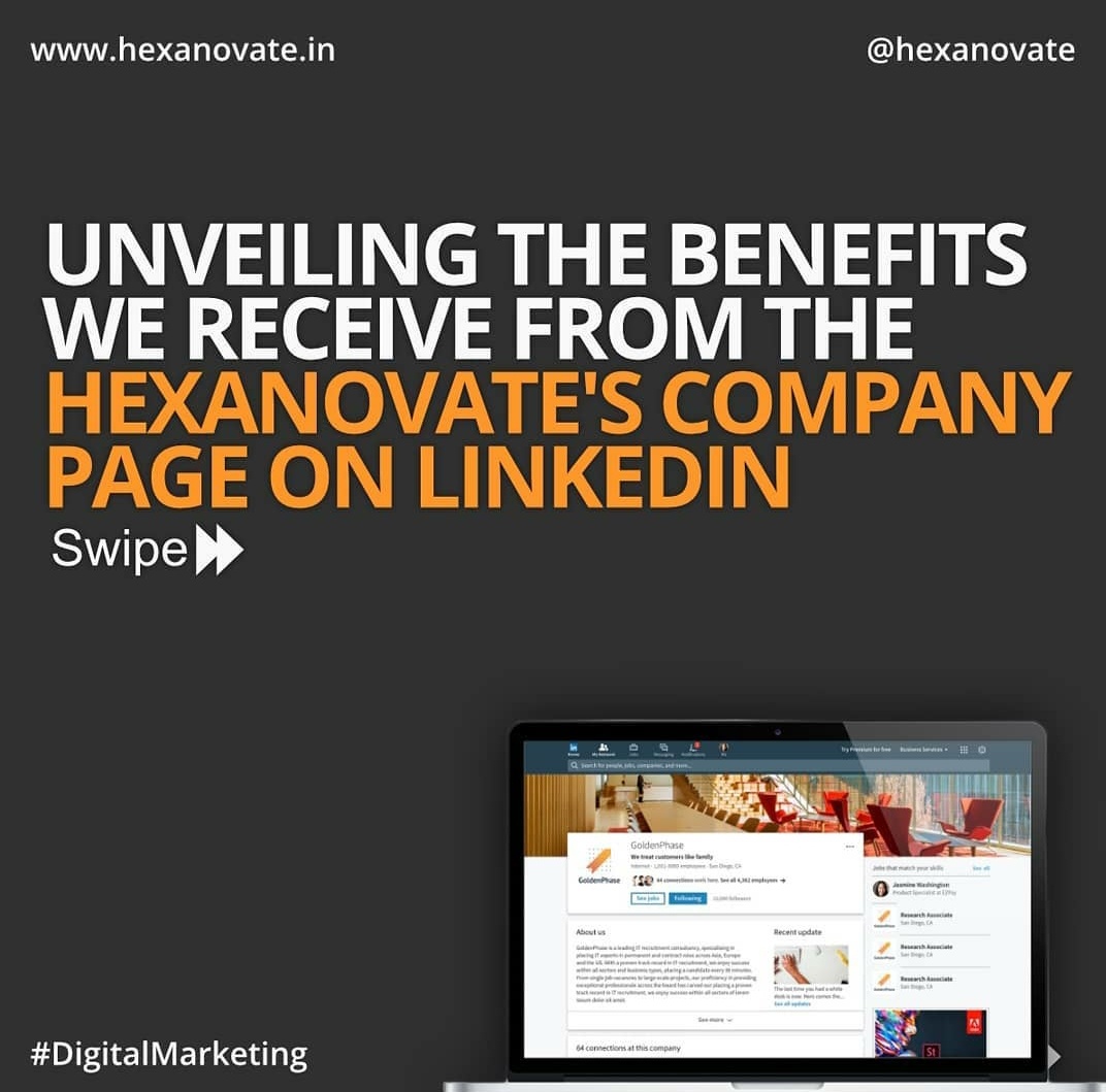 Benefits of Linkedin Company Page:-
1️⃣Branding
2️⃣Reaching to Organic Audience
3️⃣Insights for your content
4️⃣Find employee's for your company
5️⃣Get Connected with like minded people
#LinkedIn #DigitalTransformation #digitalart https://t.co/2rxaHc0bWM
