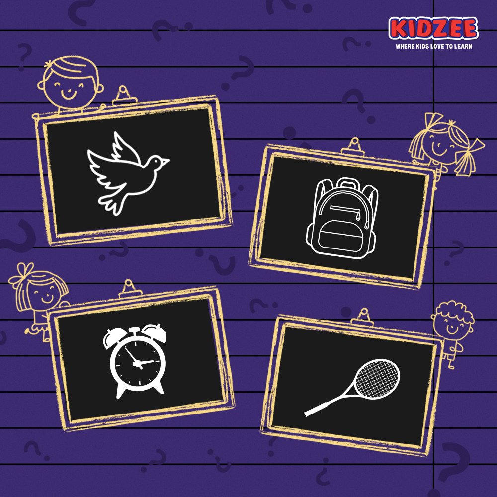 Madame Zoya made some beautiful drawings on the blackboard.
Can you guess what she has drawn?
#Kidzee #KidzeeStudents #Learning #LearningAtHome #FunLearning #Words #Recognition #Images #Drawings #Blackboard #Objects #Identify #Activity #FunActivity #Creativity #Productivity https://t.co/yQIX6wdEsX