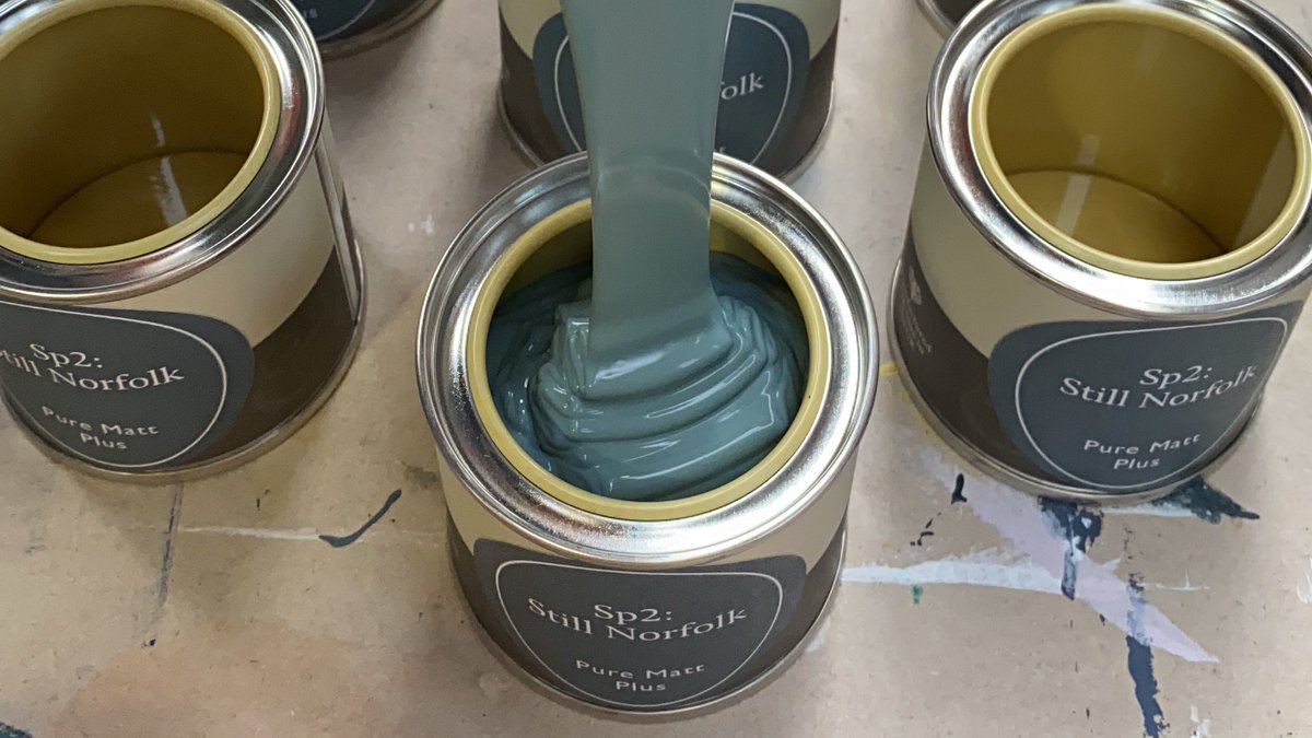 S T I L L N O R F O L K // this beautiful muted blue-grey is one of our favourites from the ‘The Countryside Collection’ #fenwickandtilbrook #colourscheme #interiordecorating #bluewalls #bluepaint #greyblue #bluegrey #interiordecoratingideas #renovate #decor #paint #colour