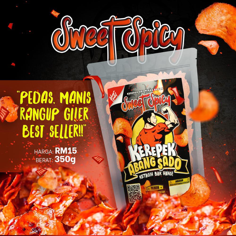 ZrulIkhwan's tweet image. Kerepek Ubi Pedas &amp;amp; Kerepek Ubi Telur Masin, sekali makan, ketagih bak hang, boleh buat snacks gigit sambil layan netflix..dm for order ☺️