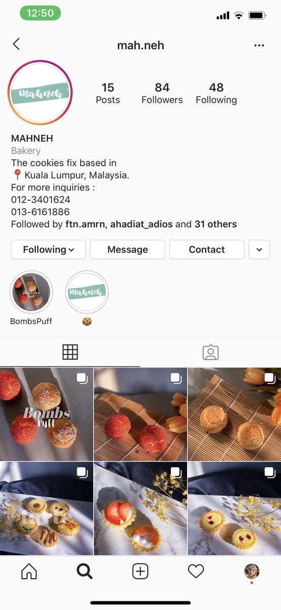 hayaatull's tweet image. Hi i jual bombspuff (creampuff) in vanilla and bandung. I jual kuhkies !! and i bake cakes jugak !! &amp;lt;3 i baru nak slowly meniaga balik after tak kerja 🥺