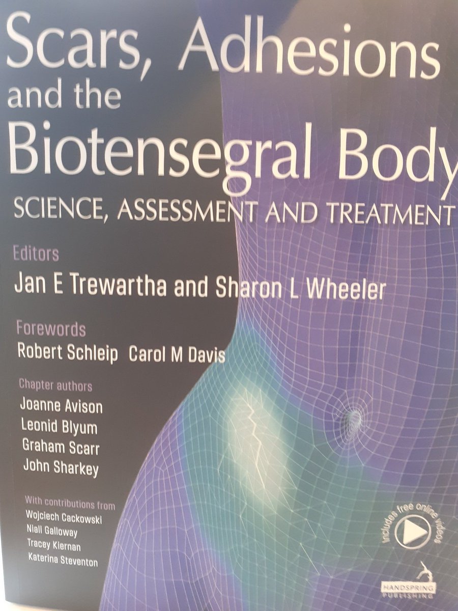 BIHTraining's tweet photo. The first reprint of my book already! Amazing, since it was released just as Lockdown hit us and it hasn't had its normal turn of being sold by @HandspringLtd at live events. #scars #biotensegrity #fascia https://t.co/zkXzoenvDF