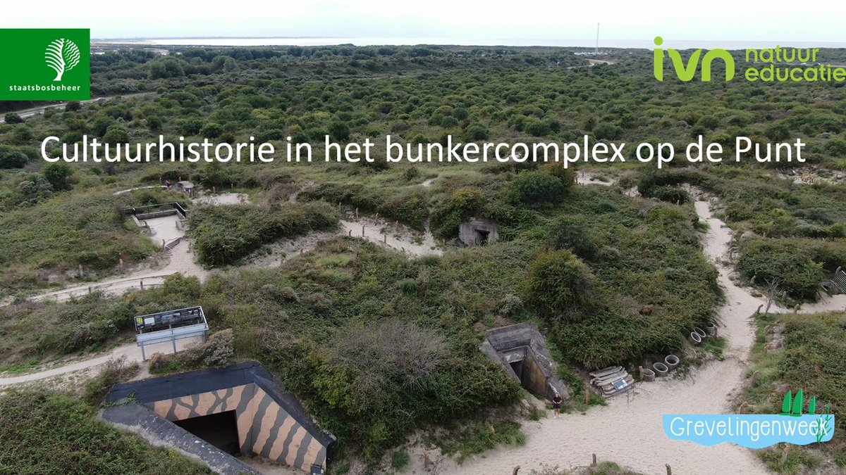Staatsbosbeheer is eigenaar van alle objecten in de eigen gebieden, zo ook cultuurhistorische objecten als het bunkercomplex op de Punt bij Ouddorp. Kijken jullie mee?  ivn.nl/grevelingenwee….

#staatsbosbeheer #ivnnatuureducatie #grevelingen