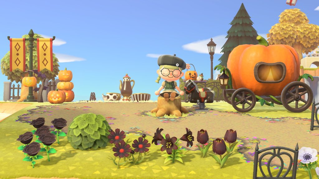 今日ハロウィンなばしゃをいただいたので早速飾りました🎃💕
この他にもハロウィンレシピや家具も譲っていただいてうれしすぎた🥺ありがとうございました🥺