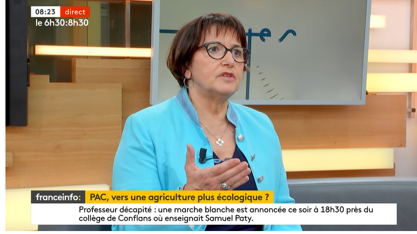 "L'agriculture française a changé beaucoup plus vite que les discours ambiants concernant la #FNSEA. Nous vivons avec notre temps et je porte avec fierté le changement que nous incarnons!" @ChLambert_FNSEA <a href="/franceinfo/">franceinfo</a>