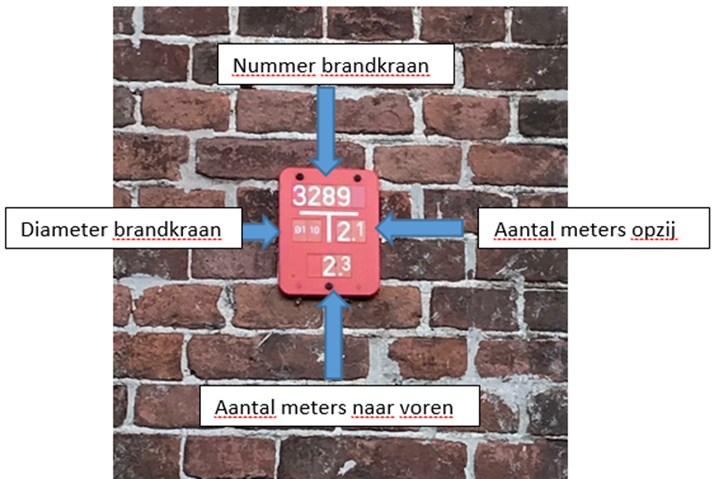 RBOC_Fort's tweet photo. ℹ️ Wist je dat: een ondergrondse #brandkraan overal te vinden is, Deze zijn te herkennen aan het soort bordjes in bermpaaltjes of op gevels van gebouwen zoals hieronder op de foto te zien is. https://t.co/tCaM3I8OqZ https://t.co/7TUenCXAUt