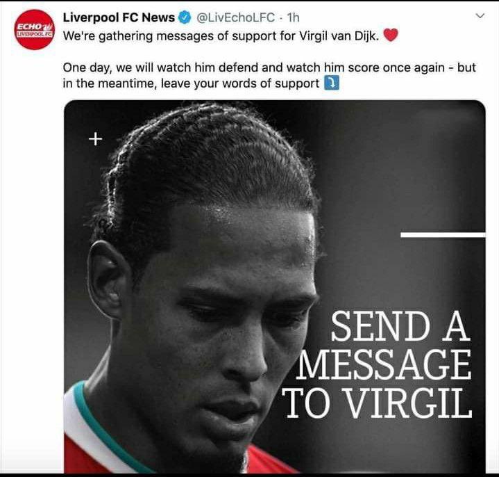 Did the Echo really set up an online book of condolences for a millionaire footballer with a knee injury - during a week where the city’s intensive care beds were full of people with a life threatening illness?