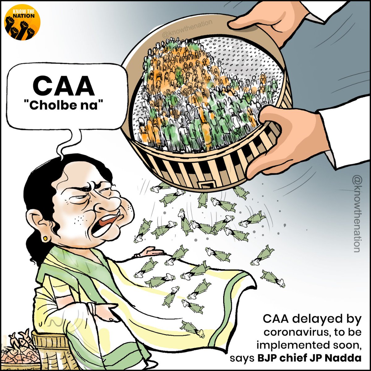 CAA delayed by #COVID19, to be implemented soon says BJP President JP Nadda

#CAA #CitizenshipAmendmentAct #WestBengal