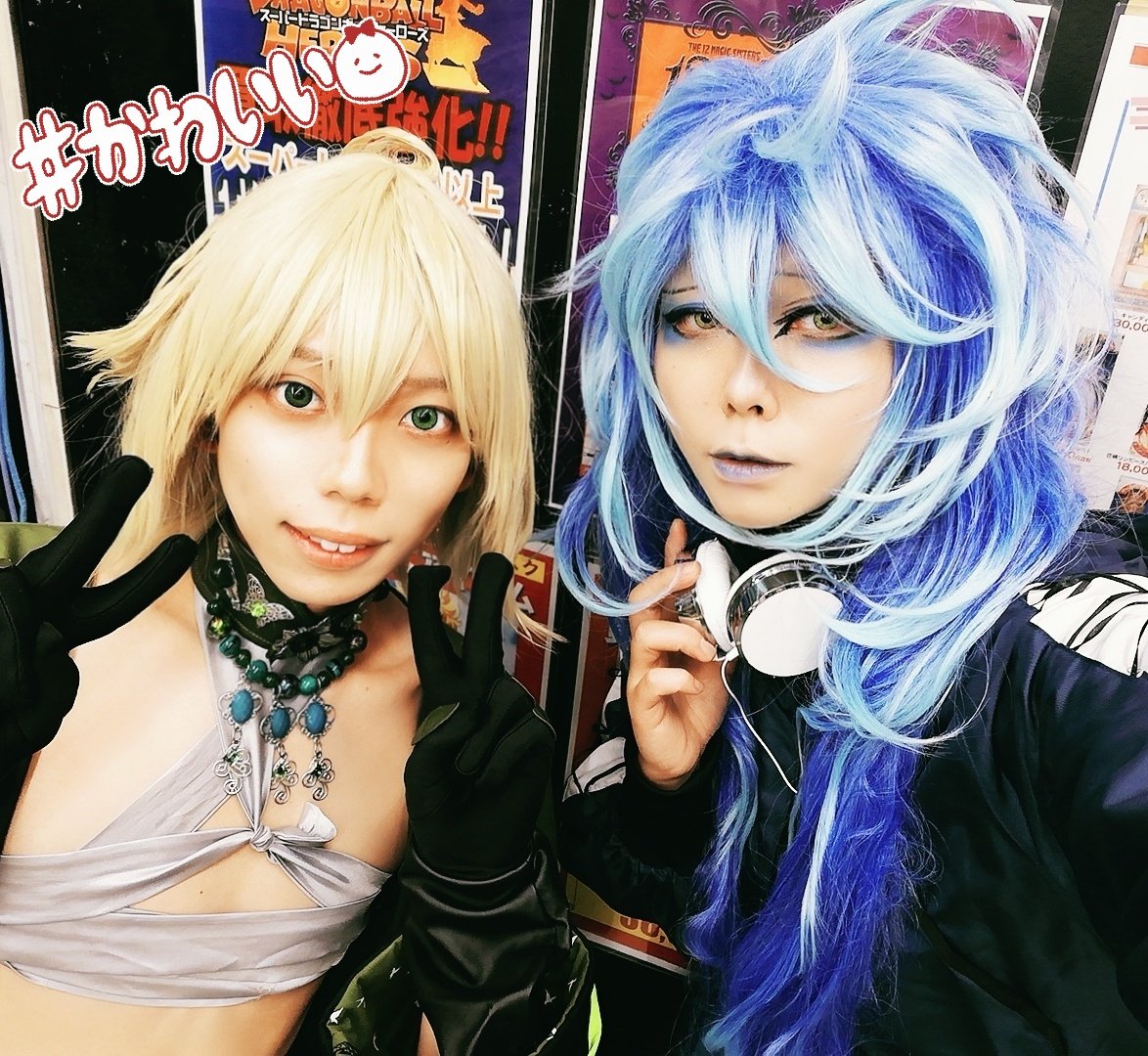 cosplaystaff130's tweet photo. #うめだらけ本日のコスプレスタッフ
魔麟、ソラ、める です！
ソラくん今日で卒業です！これからも元気で頑張ってね！😂
ソラくんのラストステージ19時からですので、皆さん良ければいらっしゃって下さいね💪💕

皆さまのご来店お待ちしてます😊
#うめだらけ　#梅田　#まんだらけ
#コスプレ　#cosplay https://t.co/yO79nbNJlL