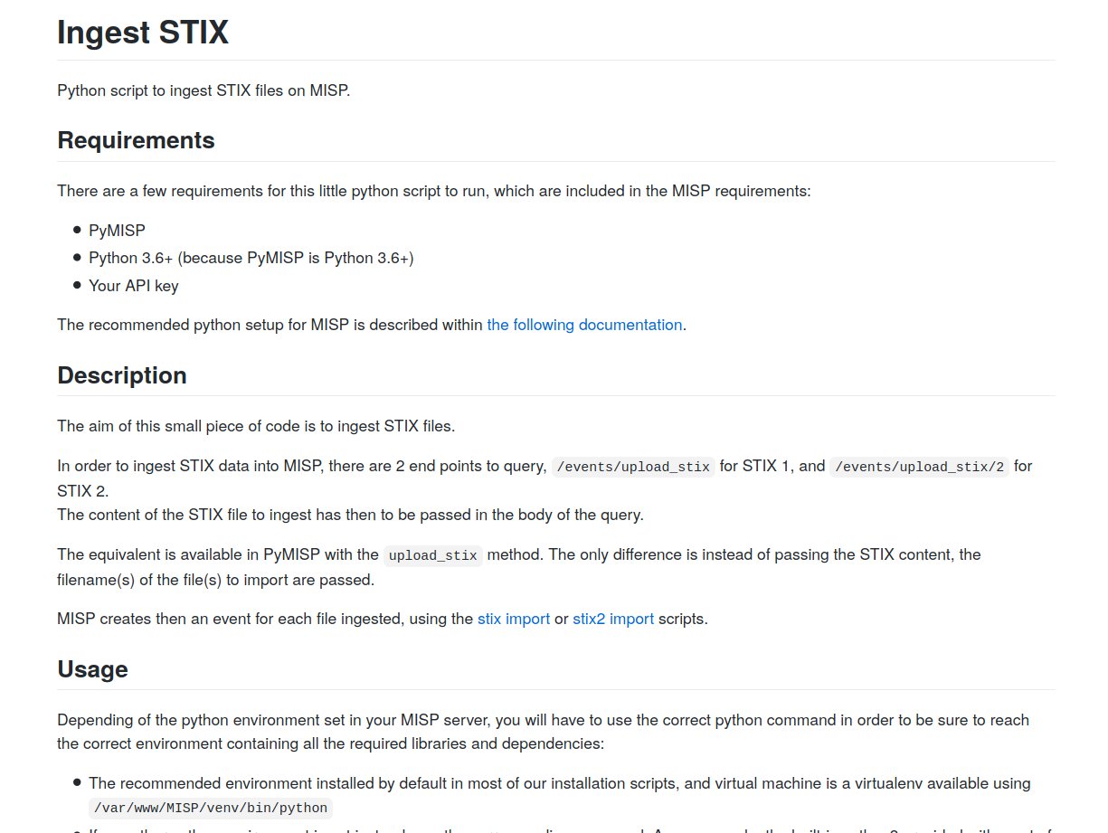 Stix File Format Example Misp Stix Feed : MISP Attributes to STIX1 mapping – FJFDW