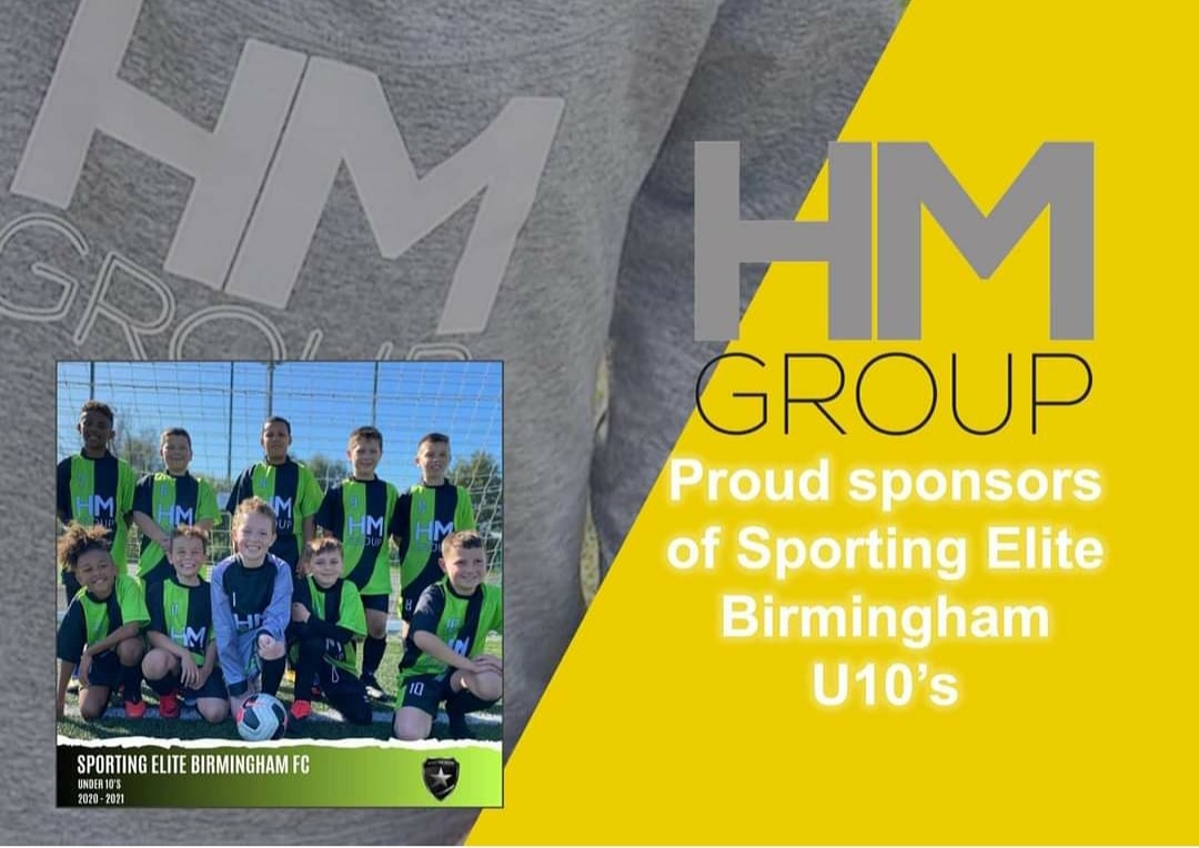 Thank you to the <a href="/HardymanGroup/">HM Group</a> for sponsoring our Under 10's for the 2020-2021 💛💚🖤⚽️

#sportingelite #football #soccer #sponsor #thankyou
