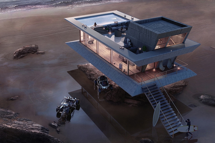 AnyArchitecture's tweet image. Who would you want to live here with?
Tag them!😮

#architecture #render #home #beautifulhome